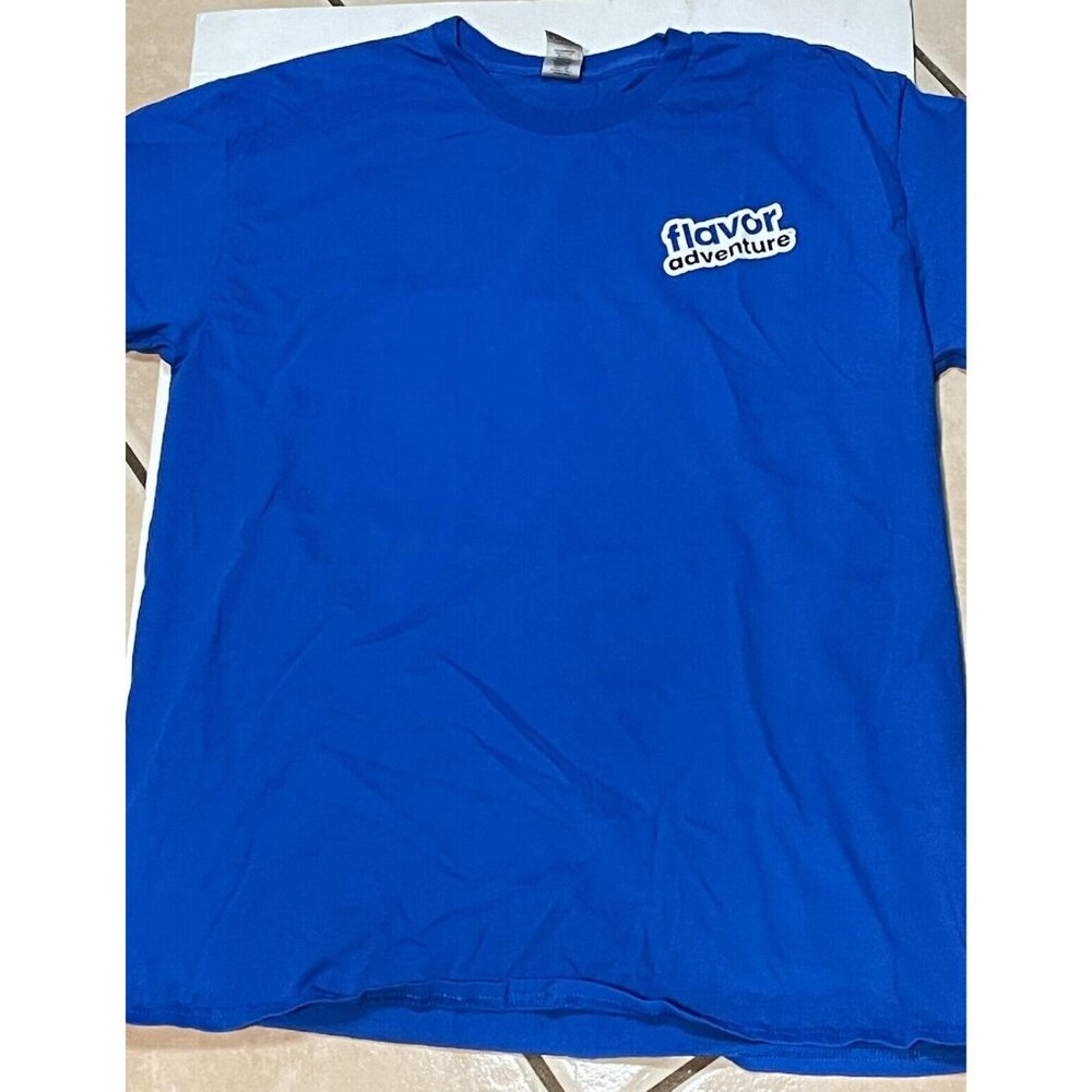 Flavor Adventure Game On shirt adult large bring the heat no time lets play blue - Picture 7 of 8